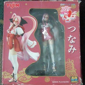 BOXED SEXY GIRL Japan Anime Figure Yujin SR SERIES + BOX SNK PLAYMORE SCHOOLGIRL